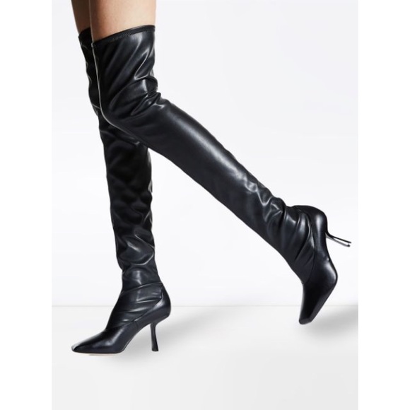 Jimmy Choo Mire 85 over knee heeled boots sz 36 - Picture 4 of 16